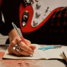 Набор ручек PARKER JOTTER ORIGINALS 70S GLAM ROCK Azure Blue/Vermilion M 2162141