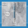 Ручка перьевая PARKER IM PREMIUM F318 BLUE GREY CT F CW2143651